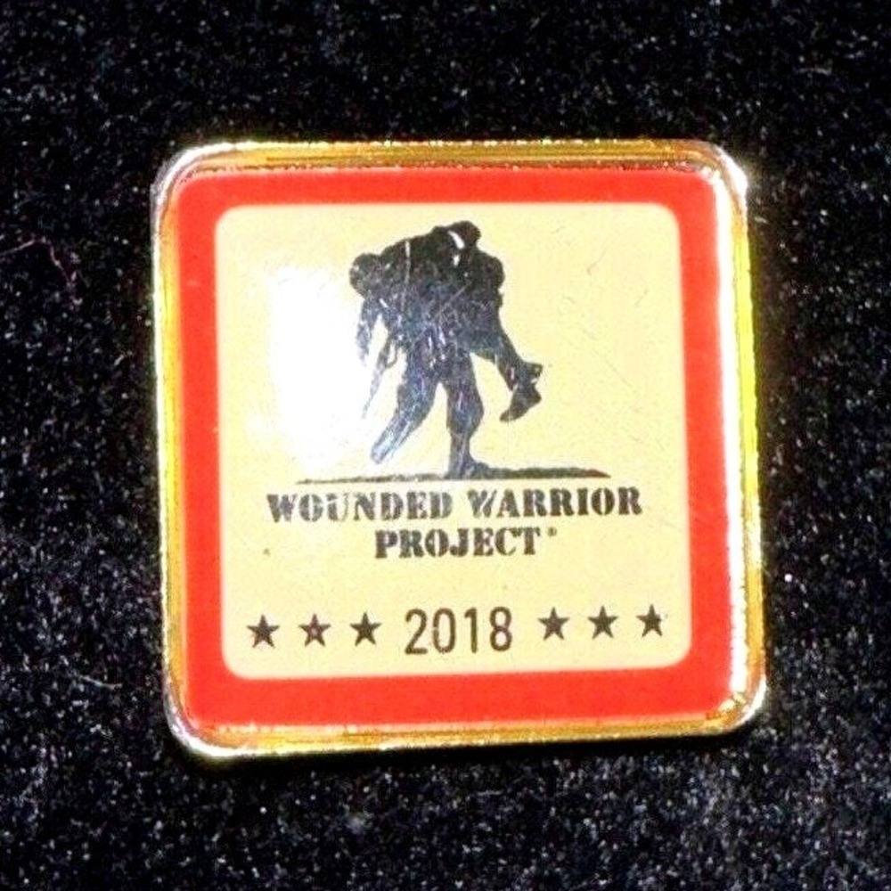 Wounded Warrior Project Pin‎ 2018 Lapel Pin Military Support Charity